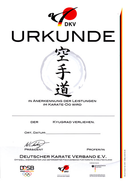 Urkunde